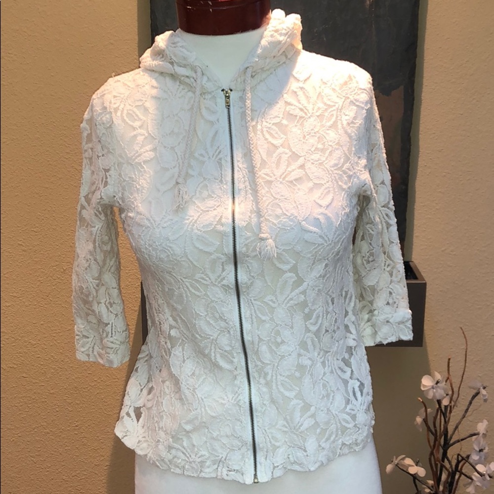 Lace cover up